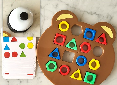 Montessori Shape Matching Puzzle – Boost Brain & Fine Motor Skills (Ages 2–5)