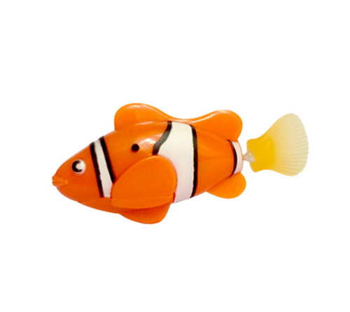 Light-Up Electric Swimming Fish Toy – Water-Activated Bath & Pool Fun