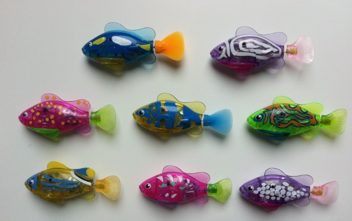 Light-Up Electric Swimming Fish Toy – Water-Activated Bath & Pool Fun
