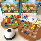 Montessori Shape Matching Puzzle – Boost Brain & Fine Motor Skills (Ages 2–5)