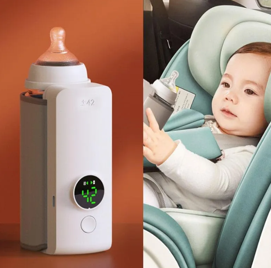 Portable USB Rechargeable Baby Bottle Warmer – Warm Milk Anywhere, Anytime