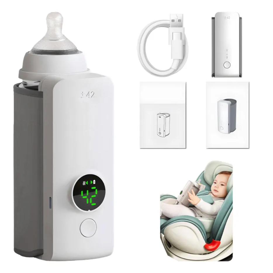 Portable USB Rechargeable Baby Bottle Warmer – Warm Milk Anywhere, Anytime